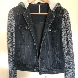 Free people jacket black !!